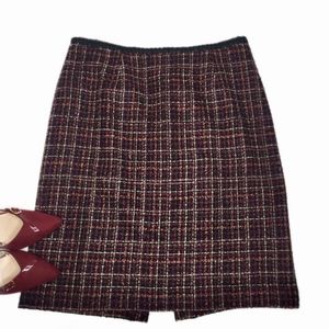 LAURA SCOTT TWEED SKIRT SIZE 12